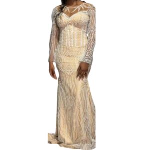 KC14052026, robe de soirée Fallou Couture, taille M