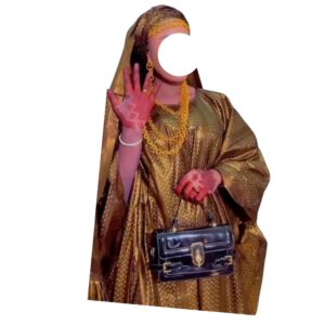 KI14052026, Bazin grand boubou, foulard, écharpe