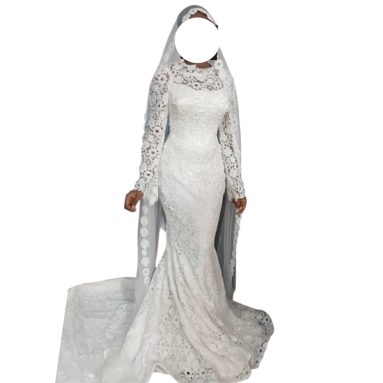 ND14052026, robe de mariée Junior fashion, taille M, voile