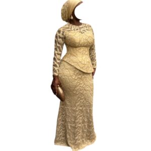 BM07052026,  jupe complet,  taille M, foulard