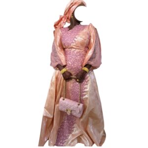 BM07052026, robe Bellange Couture, taille M, foulard