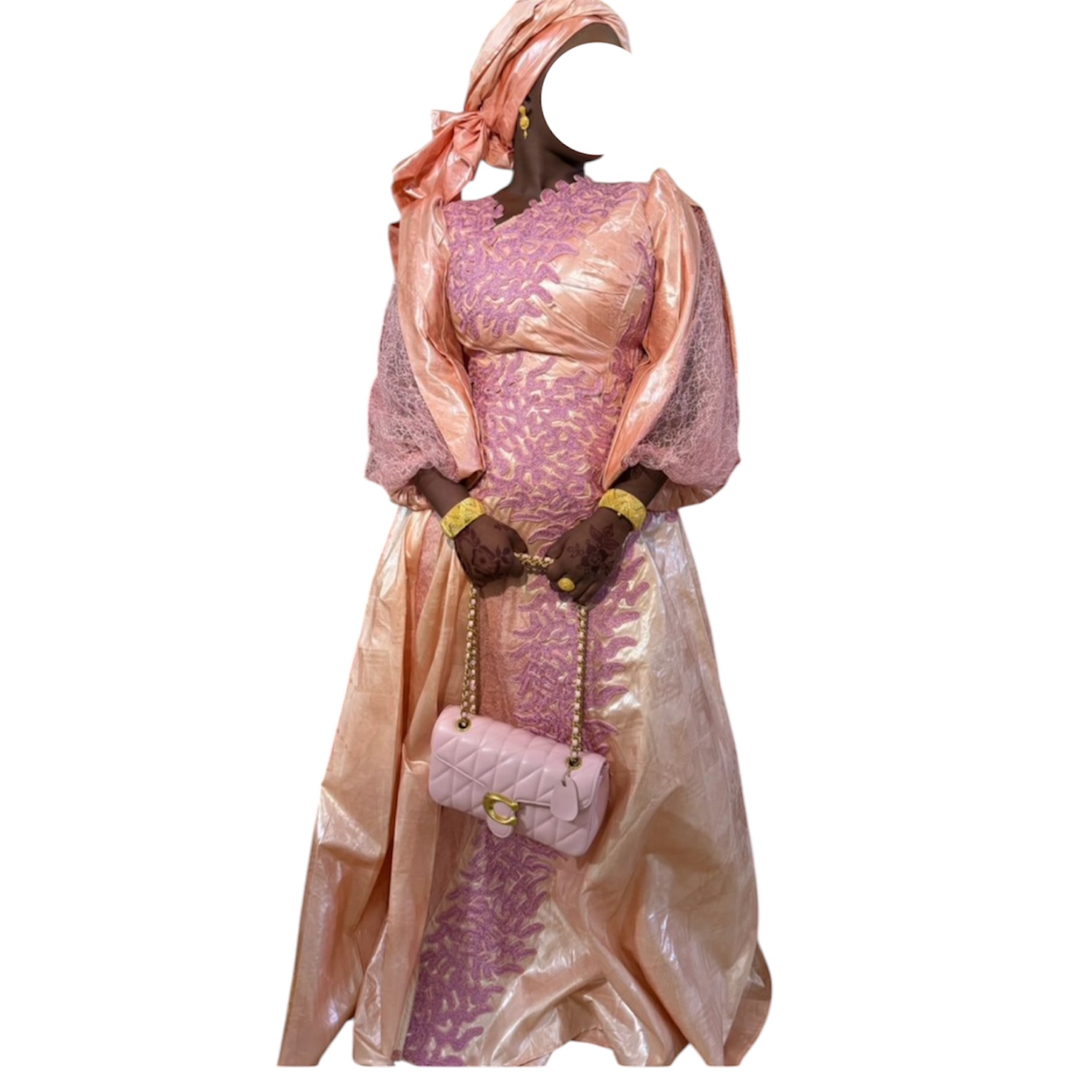 BM07052026, robe Bellange Couture, taille M, foulard