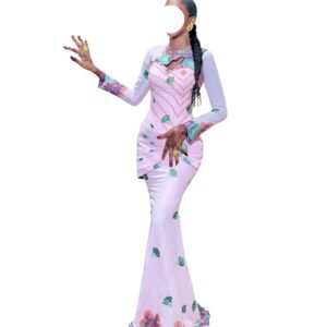 FA14052026, robe brodé voile, taille S