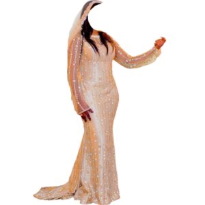 AI01052026, robe de soirée, taille L