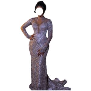 KB14052026, robe de soirée Seye Innovation Couture, taille M