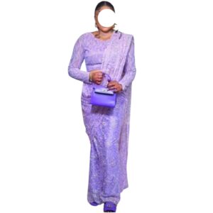 GA17052026, ensemble brodé style Sahri indien, taille M