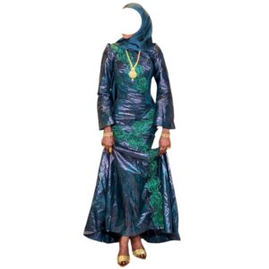 KD03062026, Robe Bazin, Taille S