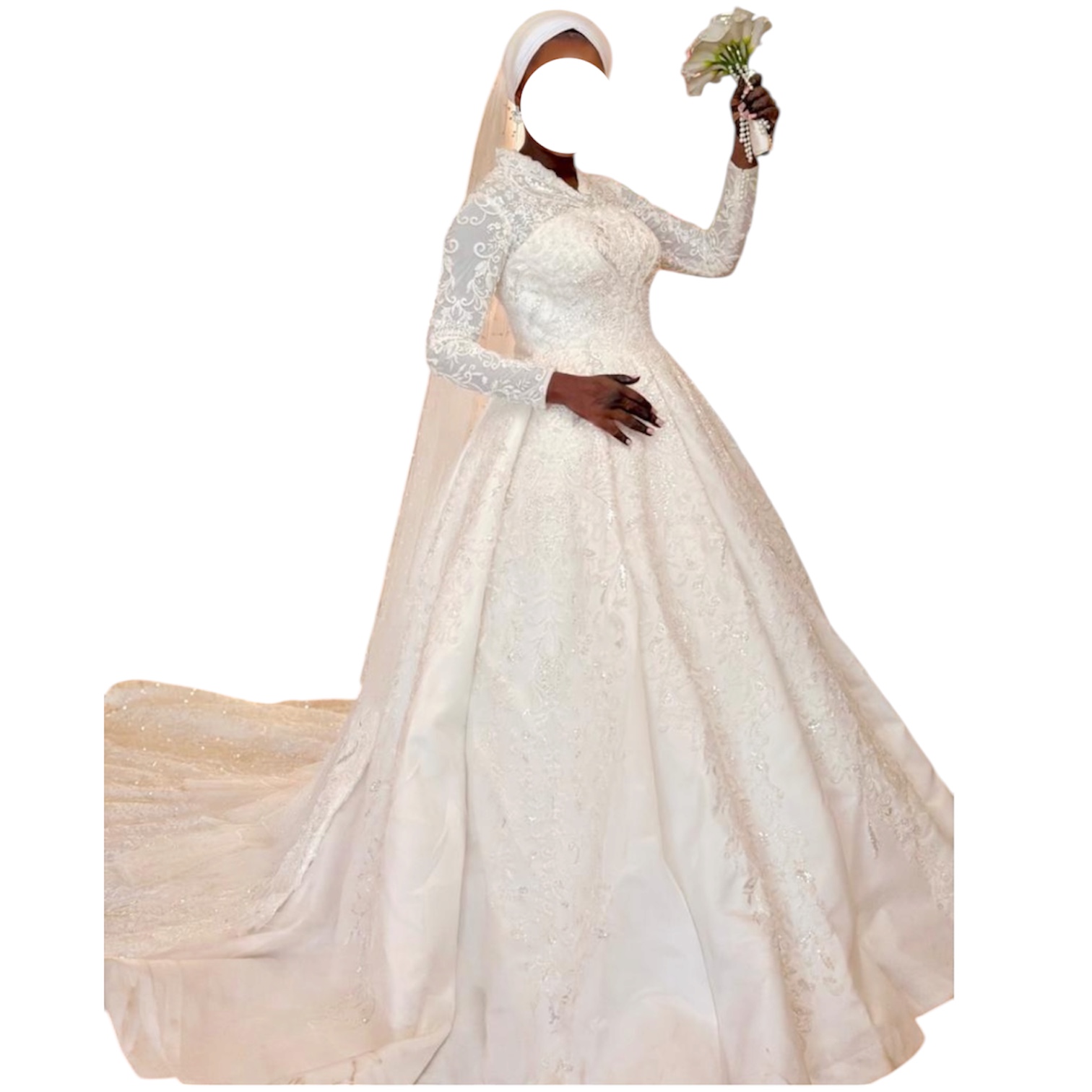AD21052026, robe de mariée Turquie, taille M/L
