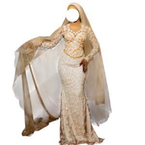 Aïcha A19112025, Robe de Mariée, Taille M