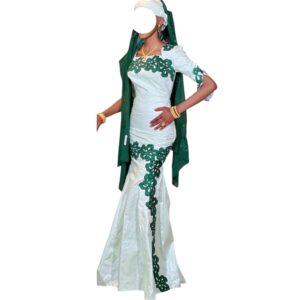 KD03062026, Robe Bazin, Taille S