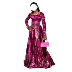 TA04062026, Robe Bazin, Taille S