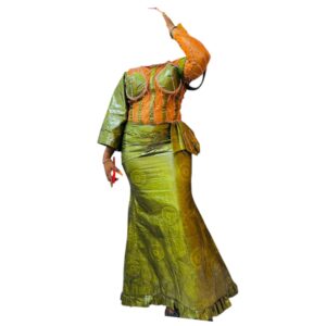 SA04062026, Robe Bazin, Taille M