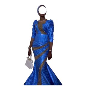 BT19062026, Robe Bazin, Taille L