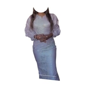 AK19062026, Robe Bazin, Taille L