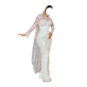 HF23062026, Robe de Mariée, Taille XL