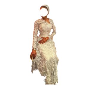 YF24062026, Robe Bordé, Taille S, Foulard