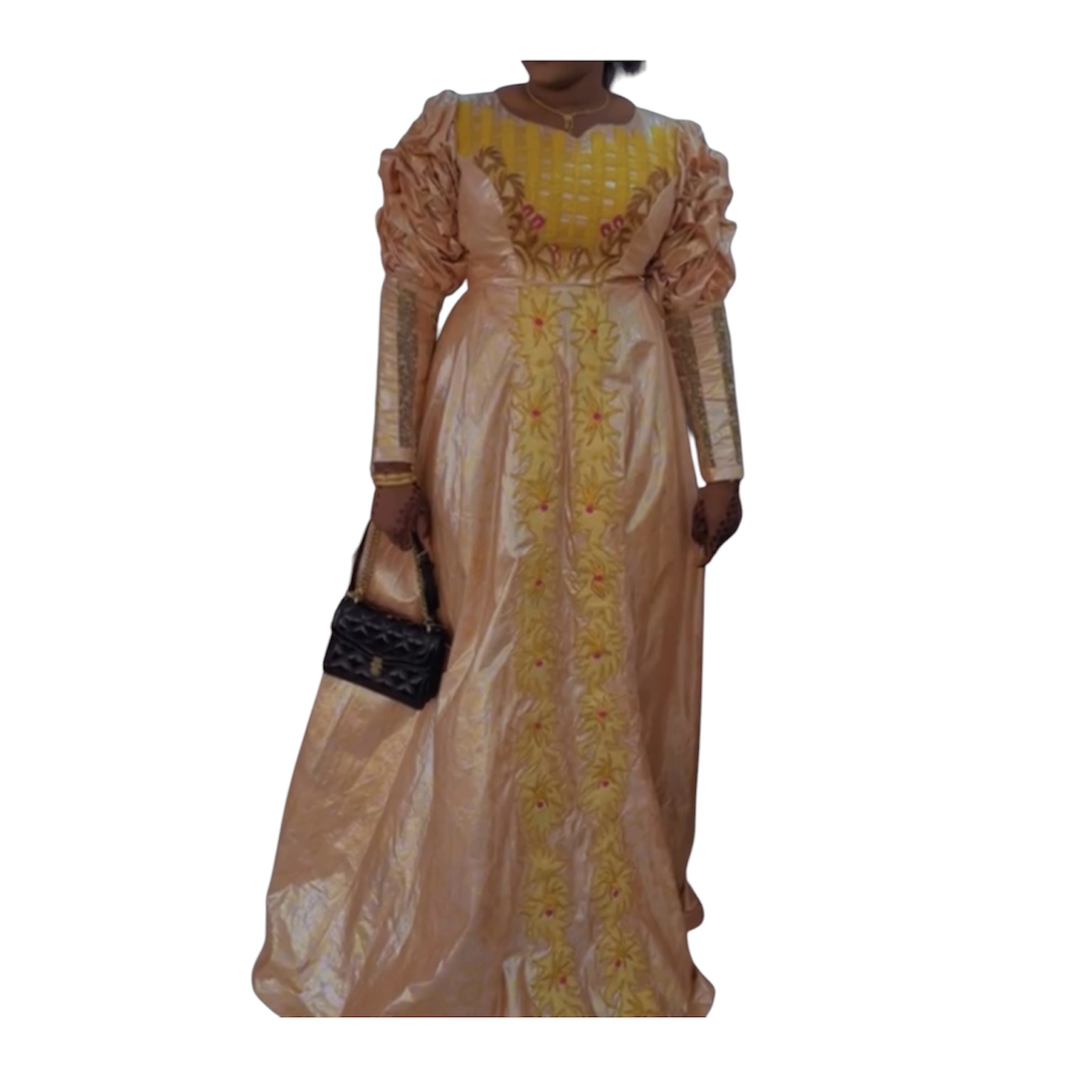 ZK25062026, Robe Bazin, Taille XL