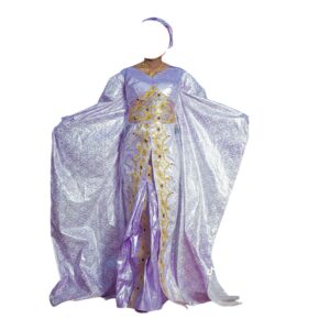 TD25062026, Robe Bazin, Taille XL, Foulard