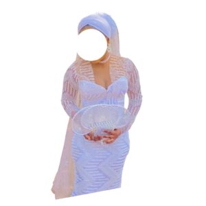 AS27062026, Robe de Mariée, Taille M, Voile