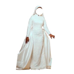 SF30062026, Robe de Mariée, Taille M, Voile