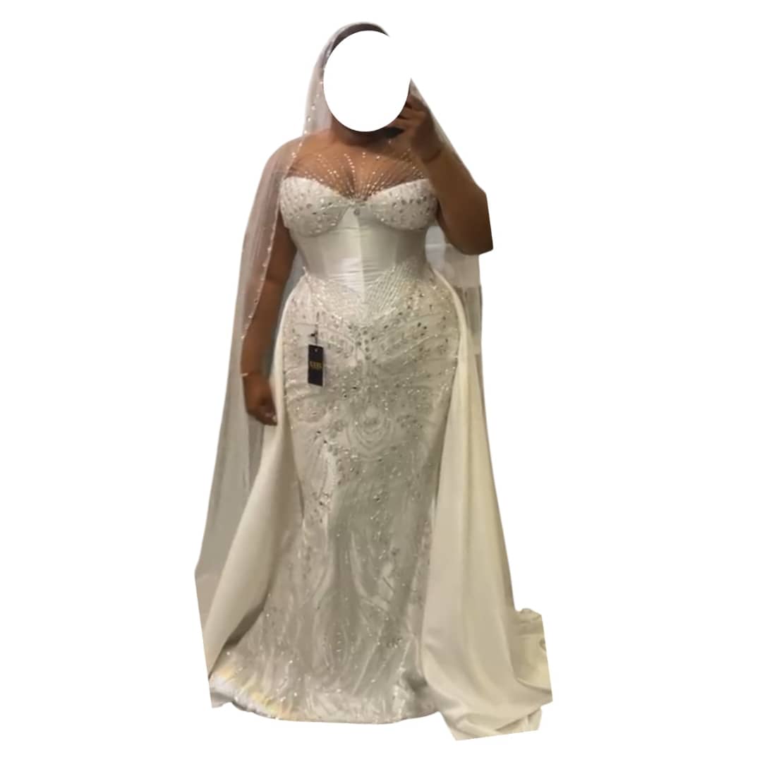 AL13072026, Robe de Mariée, Taille XXL, Voile