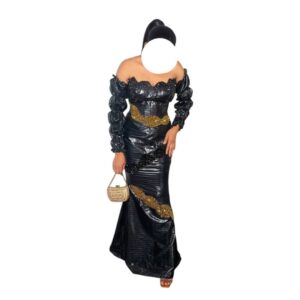 TM18022026, Robe Bazin, Taille L