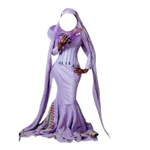 DD25072026, Robe de Soirée, Taille S, Foulard