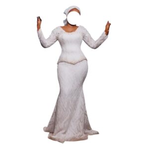 OD10072026, Robe de Mariée, Taille L, Voile