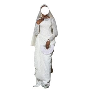 FB10072026, Robe de Mariée, Taille M, Voile