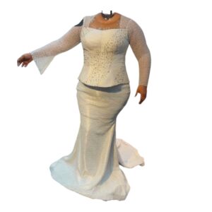 KH11072026, Bordé Jupe Complet, Taille XL