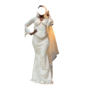 TS11072026, Robe de Mariée, Taille L, Voile