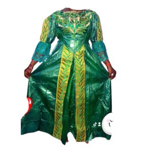CC13072026, Robe Bazin, Taille XL, Foulard