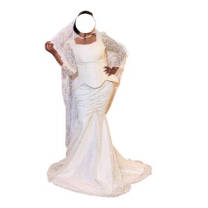 BC08042026, Robe de Mariée, Taille XL, Voile