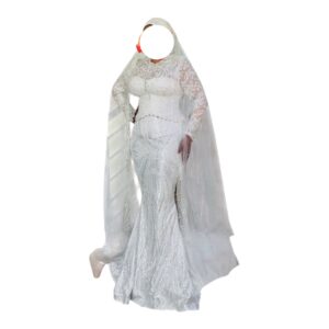 MK20072026, Robe de Mariée, Taille XL, Voile