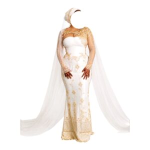 MK20072026, Robe de Mariée, Taille XL, Voile