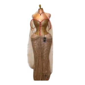MH20072026, Robe de Soirée, Taille XXL, Voile