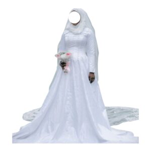 MC25072026, Robe de Mariée, Taille L, Voile