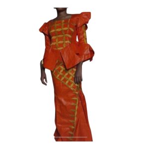 HA29072026, Bazin Jupe Complet, Taille M