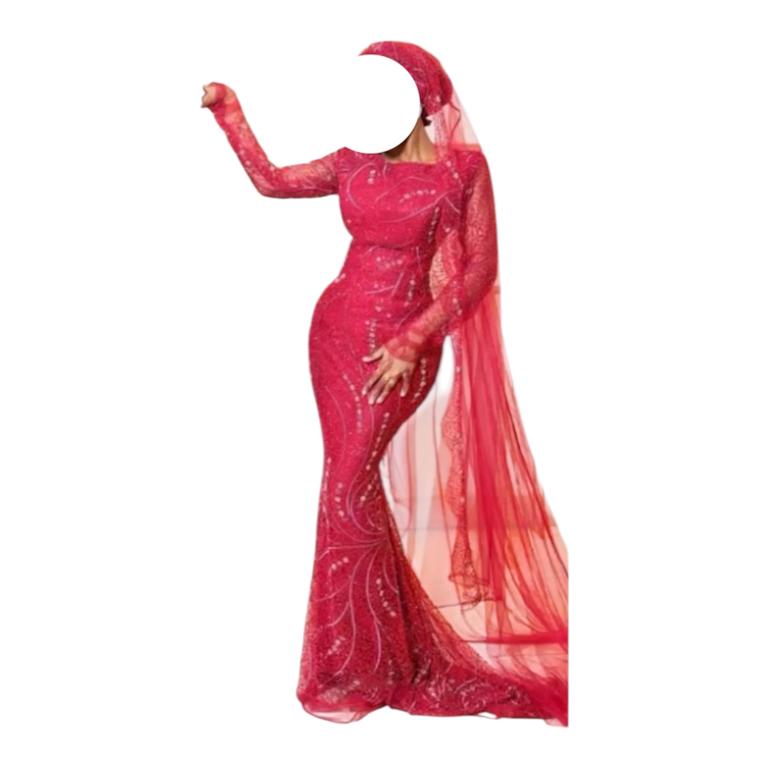 TA31072026, Robe Tissu, Taille M, Voile
