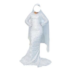 NM31072026, Robe de Mariée, Taille M, Voile