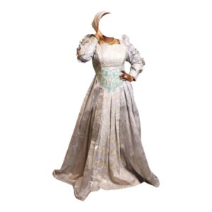 HD11082026, Robe Bazin, Taille XL, Foulard