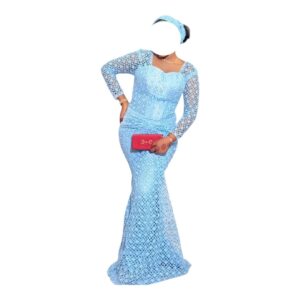 TO11082026, Robe Bordé, Taille XL, Foulard