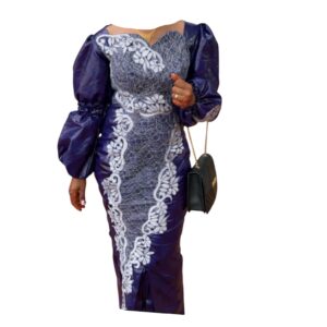 CA11082026, Robe Bazin, Taille M