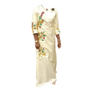 SS01092026, Robe Bazin, Taille L