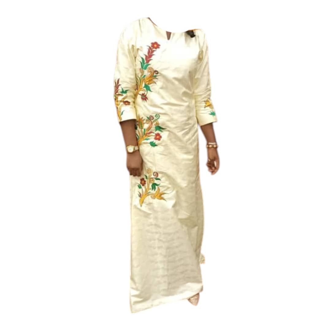 SS01092026, Robe Bazin, Taille L