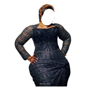 FI10092026, Robe de Soirée, Taille 4XL