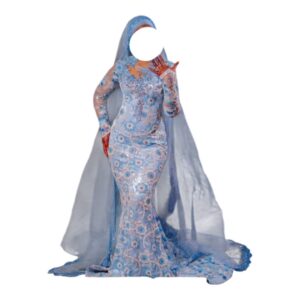 DD02092026, Robe Tissu, Taille L, Voile