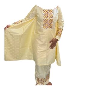 MA10092026, Bazin Jupe Complet, Taille M