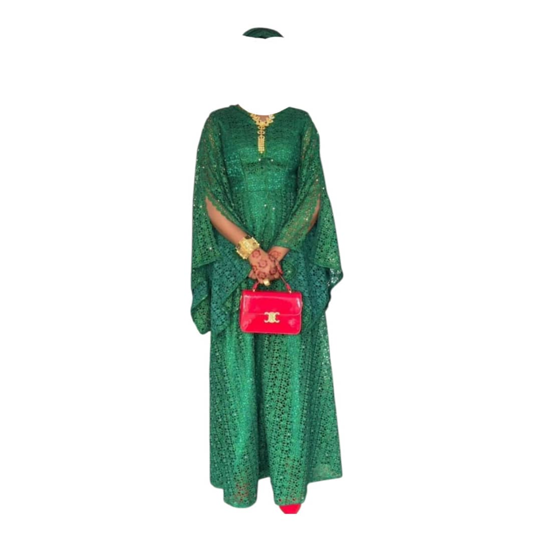 KM01092026, Robe Bordé, Taille L, Turban