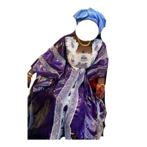 AB29092026, Robe Bazin, Taille L,